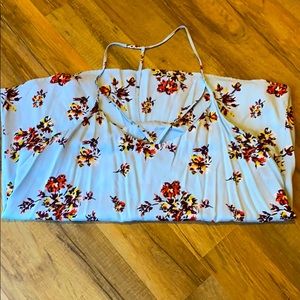 Floral tank top